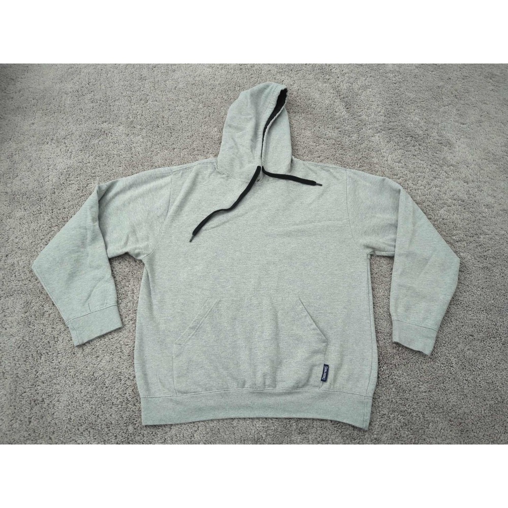 Spalding Hoodie‎ Mens Large Gray Pullover Sweatshirt Drawstring Pocket